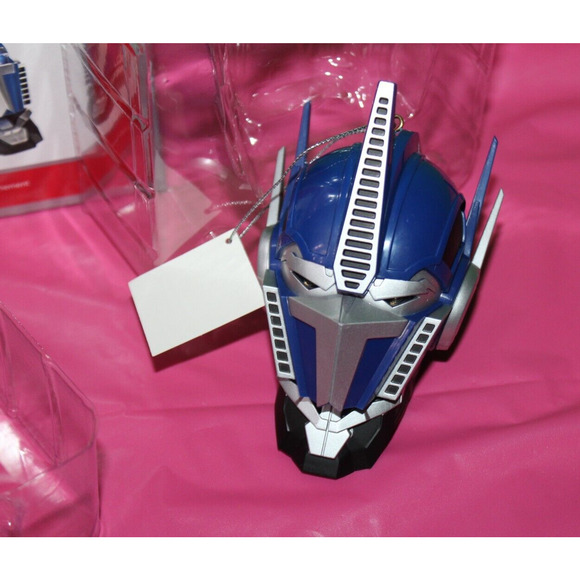 Carlton Heirloom Transformers Optimus Prime Head 063D 2013 Holiday Ornament - Picture 2 of 4